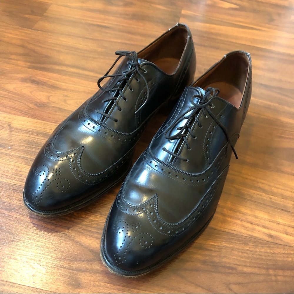 Vintage Allen Edmonds Chester Lace Up Dress Oxford Shoes 13 B